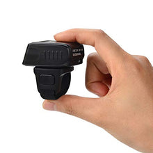Load image into Gallery viewer, LENVII R100 1D Wearable Ring Barcode Scanner Bluetooth 2.4G Two Mode Wireless, for Storage, Express,Store,Warehouse,Library, Support EAN/UPC-A+5plus