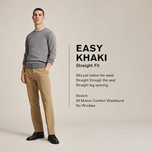 Load image into Gallery viewer, Dockers Men's Straight Fit Easy Khaki Pants D2, Dark Pebble (Stretch), 40 30