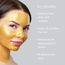 Load image into Gallery viewer, Keiko Revive Gold Radiance Renewal Mask - Anti-Aging Facial Mask - Reduces Fine Lines & Wrinkles, Minimizes the Appearance of Pores, Smoothes and Firms Up Skin, Made with Hyaluronic Acid and Centella Asiatica Extract