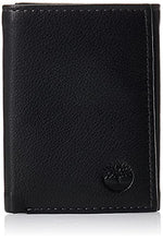 Load image into Gallery viewer, Timberland mens Leather Trifold With Id Window Tri Fold Wallet, Tan (Cloudy), One Size US