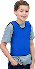 Load image into Gallery viewer, Special Supplies Sensory Compression Vest Deep Pressure Comfort for Autism, Hyperactivity, Mood Processing Disorders, Breathable, Form-Fitting, Kids and Adults (Blue, X-Small 14x24 inches)