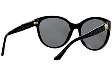 Load image into Gallery viewer, Versace Women's VE4282 VE/4282 GB1/87 Black/Gold Fashion Cat Eye Sunglasses 57mm
