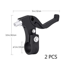 Load image into Gallery viewer, VORCOOL Kids Bicycle Brake Lever Brake Handle Children Bike Cycling Brake Levers Bike Spare Parts Bicycle Accessories (Black)