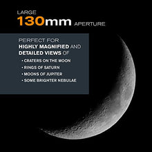 Load image into Gallery viewer, Celestron - NexStar 130SLT Computerized Telescope - Compact and Portable - Newtonian Reflector Optical Design - SkyAlign Technology - Computerized Hand Control - 130mm Aperture