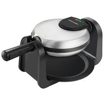 Load image into Gallery viewer, BLACK+DECKER Flip Waffle Maker, Silver, WM1404S