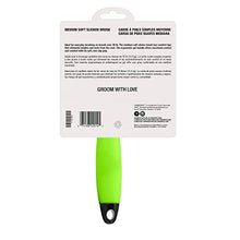 Load image into Gallery viewer, CONAIRPRO dog & cat Dog Brush for Shedding, Medium Slicker Brush with Reinforced Metal Tips, Ideal for Midsized Breeds