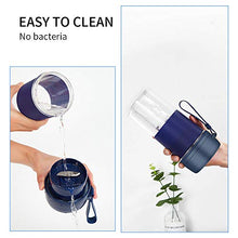 Load image into Gallery viewer, KING.Chef Portable Blender USB Rechargeable, Personal Blender for Shakes and Smoothies, Strong Power Mini Blenders for Smoothies with 13oz,for Travel Home Office