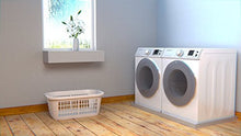 Load image into Gallery viewer, 32" x 30" 2.5" Heavy Duty Washer Machine Drain Pan, Stainless Steel Fine (No Hole)