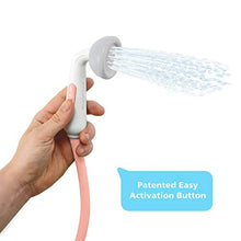 Load image into Gallery viewer, Yookidoo Baby Bath Shower Head - Elephant Water Pump and Trunk Spout Rinser - for Newborn Babies in Tub Or Sink (Pink)