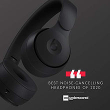 Load image into Gallery viewer, Beats Solo Pro Wireless Noise Cancelling On-Ear Headphones - Apple H1 Headphone Chip, Class 1 Bluetooth, Active Noise Cancelling, Transparency, 22 Hours Of Listening Time - Black