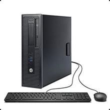Load image into Gallery viewer, HP ProDesk 600 G1 SFF Slim Business Desktop Computer, Intel i5-4570 up to 3.60 GHz, 8GB RAM, 500GB HDD, DVD, USB 3.0, Windows 10 Pro 64 Bit (Renewed) (8GB RAM | 500GB HDD) (Renewed)