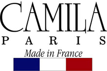 Load image into Gallery viewer, Camila Paris CP3242 French Hair Bun Holder Cover Cap Hair Updo, Brown, Hair Pin Thru, Strong Hold Grip Hair Clips for Women, No Slip and Durable Styling Girls Hair Accessories, Made in France