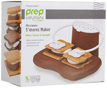 Load image into Gallery viewer, Progressive Prep Solutions Microwave S'mores Maker, Brown/White