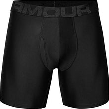 Load image into Gallery viewer, Under Armour Men's Tech 6-inch Boxerjock 2-Pack , Black (001)/Black , X-Large