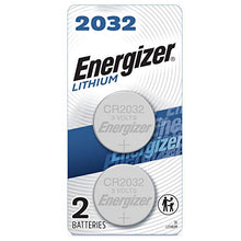 Load image into Gallery viewer, Energizer 2032 Batteries 3V Lithium, (2 Battery Count) Replaces BR2032, DL2032, ECR2032