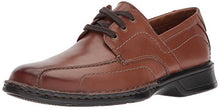 Load image into Gallery viewer, Clarks Men's Northam Edge Shoe, brown leather, 11 Wide US