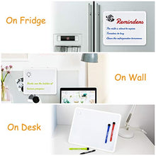 Load image into Gallery viewer, Peachlulu Magnetic Dry Erase Board Desktop 11 x 14 Inches Easel, 4 Markers and 1 Magnet to Do List