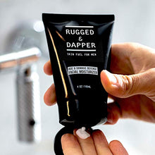 Load image into Gallery viewer, RUGGED & DAPPER All-In-One Essential Skincare Set for Men, Kit Includes Daily Facial Scrub Cleanser, Moisturizer Aftershave Lotion and Kaolin Clay Face Mask