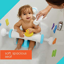 Load image into Gallery viewer, Summer My Bath Seat Soft Support (Aqua ) – Contoured Bath Seat for Children Transitioning to the Adult Bathtub – Features Drain Holes, Sure & Secure Suction Cups, and Spacious Open-Side Design