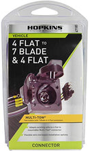 Load image into Gallery viewer, Hopkins 47185 Multi-Tow 4 Flat to 7 Blade and 4 Flat Adapter
