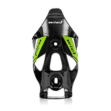Load image into Gallery viewer, Wiel 100% Full Carbon Fiber Bicycle Bike Light Drink Water Bottle Cage Holder (2PCs Green)