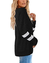 Load image into Gallery viewer, Sweatshirts for Women Lightweight Tunic Sweaters for Leggings Black 2XL