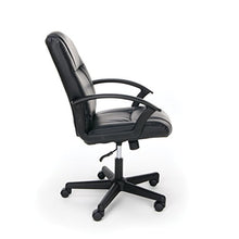 Load image into Gallery viewer, OFM Essentials Collection Executive Office Chair, Bonded Leather, in Black