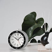 Load image into Gallery viewer, SEIKO Mai Alarm Clock, Silver