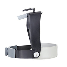 Load image into Gallery viewer, ProsKit MA-016 Personal Headband Magnifier 1.8X 2.6X 5.8X Glass Loupe,Golden Blue, with LED Light 3 Separated Lens Magnifying Tool