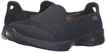 Load image into Gallery viewer, Skechers Performance Women's Go Walk 4 Kindle Slip-On Walking Shoe,Black,8 M US