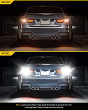 Load image into Gallery viewer, AUXITO 912 921 LED Bulb for Backup Reverse Light Bulbs, 2600 Lumens 4014 42-SMD, 6000K White, Non-polarity 906 W16W T15 921 LED Bulb Direct Back Up Replacement Lamp, Pack of 2