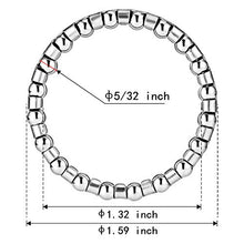 Load image into Gallery viewer, Jaceyon Mountain-Bike-Parts, Bike-Ball-Bearing-with-Retainer, for Bicycle-Fork, 5/32" x 20-Balls Bearing Accessories for Bike