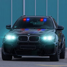 Load image into Gallery viewer, Linkitom 2 in 1 Red/Blue 16 LED Emergency Hazard Warning Strobe Flashing Lights w/Suction Cups for Law Enforcement Car Truck Vehicles Interior Front/Rear Windshield Dash Deck