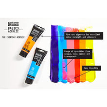 Load image into Gallery viewer, Liquitex BASICS 6 Tube Acrylic Paint Set, 22ml, Fluorescent