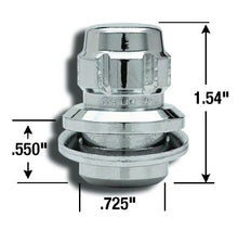 Load image into Gallery viewer, Gorilla Automotive 73631T Toyota O.E. Wheel Locks With Washer (12mm x 1.50 Thread Size)