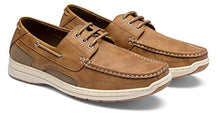 Load image into Gallery viewer, Vostey Men's Loafers & Slip-ons 3-Eye Boat Shoes Men Comfortable Casual Loafers for Men (BMY3005 tan 10.5)