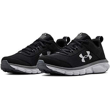 Load image into Gallery viewer, Under Armour Unisex Big Kid Grade School Assert 8 , Black (001)/Pitch Gray , 7