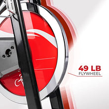 Load image into Gallery viewer, Sunny Health & Fitness Indoor Cycling Exercise Bike with Heavy 49 LB Chrome Flywheel - SF-B1002