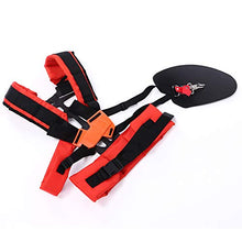 Load image into Gallery viewer, Soapow Universal Adjustable Trimmer Double Shoulder Strap Lawn Mower Waist Belt for Brush Cutter