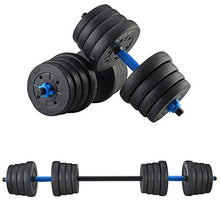 Load image into Gallery viewer, NJ508 Weight Dumbbells Set, Adjustable Weight to 22/44/66/88/110Lbs, Barbell Set for Men and Women Home Fitness Weight Set Gym Workout Exercise Training with Connecting Rod (110)