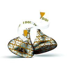 Load image into Gallery viewer, HERSHEY'S KISSES Milk Chocolate Wedding Candy, Individually Wrapped, Gluten Free, 48 oz Bulk Bag