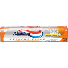 Load image into Gallery viewer, Aquafresh Extreme Clean Whitening Action Toothpaste Mint Blast - 5.6 oz, Pack of 6