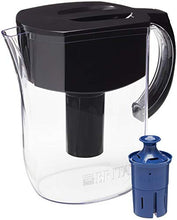 Load image into Gallery viewer, Brita Everyday Pitcher with 1 Longlast Filter, Large 10 Cup, Black