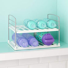 Load image into Gallery viewer, YouCopia UpSpace Water Bottle Organizer, 2-Shelf, White
