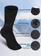 Load image into Gallery viewer, Bymore 2 Pairs Thermal Socks for Men,Heated Socks for Women, Warm Thick Winter Socks Insulated Cold Weather