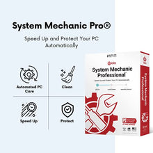 Load image into Gallery viewer, iolo - System Mechanic Pro, Computer Cleaner for Windows, Blocks Viruses and Spyware, Restores System Speed, Software License