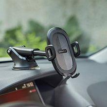 Load image into Gallery viewer, Suction Cup Phone Holder for Windshield/Dashboard/Window, Universal Dashboard & Windshield Sturdy Suction Cup Car Phone Mount with Strong Sticky Gel Pad,Compatible W/ iPhone, Samsung &Other Smartphone