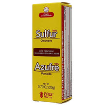 Load image into Gallery viewer, Grisi Sulfur Ointment, Ointment with 10% Sulfur, Assists you in Treating Pimples, Blackheads or Blemishes, Acne Treatment,2-Pack of 0.70 Oz, Tubes.