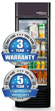 Load image into Gallery viewer, Premium Levella PRF907DX Single Door Merchandiser Refrigerator-Upright Beverage Cooler-9.0 cu ft-Black