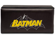 Load image into Gallery viewer, DC Comics Batman Upholstered Storage Bench for Kids | Perfect for Bedrooms/Playrooms/Living Rooms | Features Fun Graphics of Batman